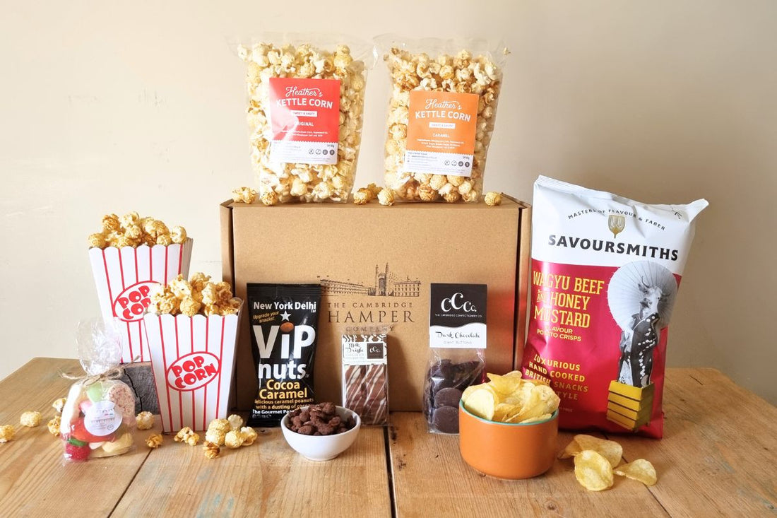 Dim the Lights, Pop the Popcorn: Unwind with a Movie Night Hamper and Reconnect