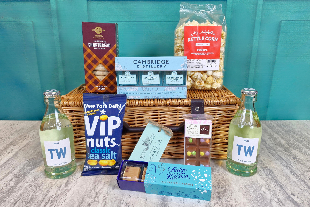 Gin & Gourmet Treats Luxury Gift Hamper