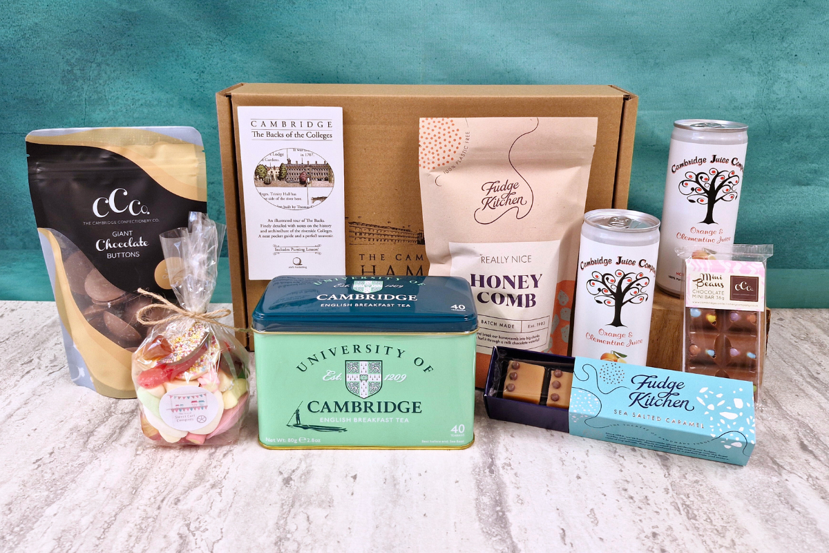 Exclusively Cambridge Treats Gift Box – The Cambridge Hamper Company