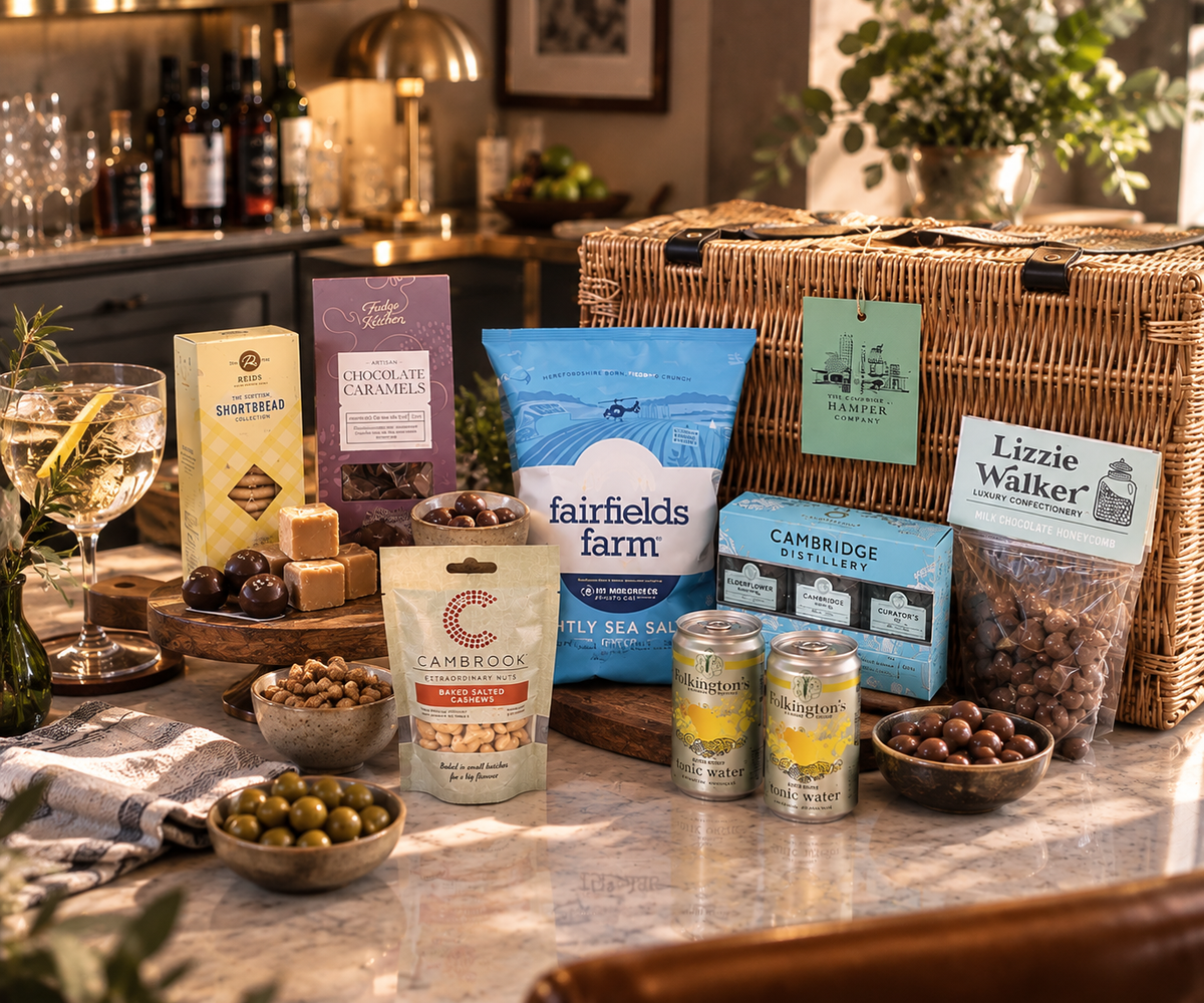 Gin & Gourmet Treats Luxury Gift Hamper