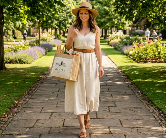 The Cambridge Hamper Company Jute Bag